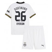 Camiseta Borussia Dortmund Julian Ryerson #26 Tercera Equipación Replica 2024-25 para niños mangas cortas (+ Pantalones cortos)